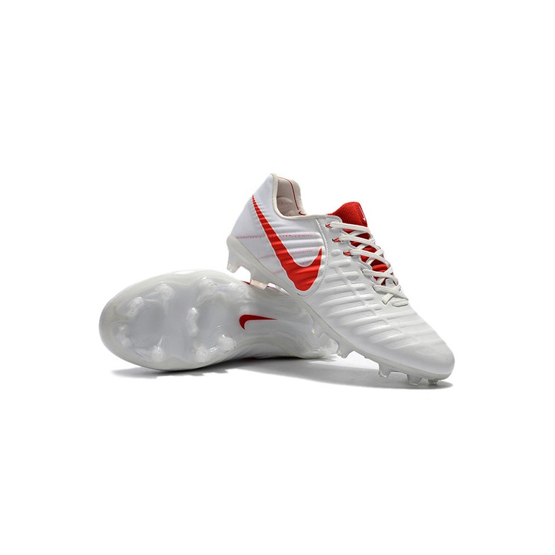 Nike Tiempo Legend VII FG Bílý Červené